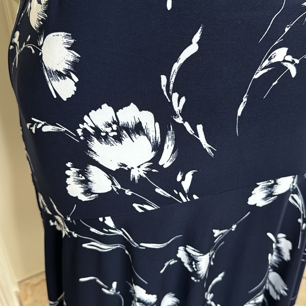 Chaps navy skirt XL - Picture 2 of 4